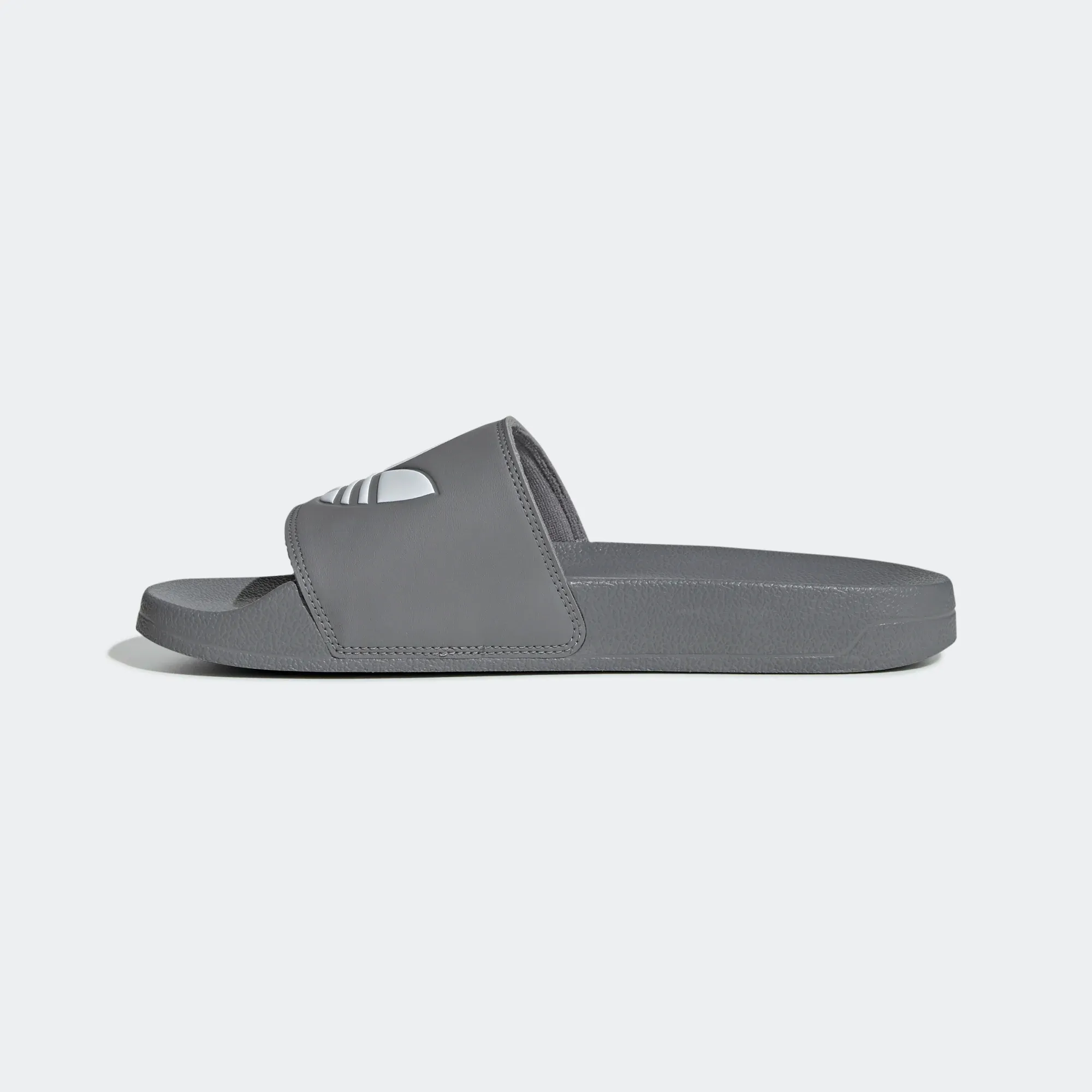 Adidas Adilette Lite Slides - Grey Three / Cloud White