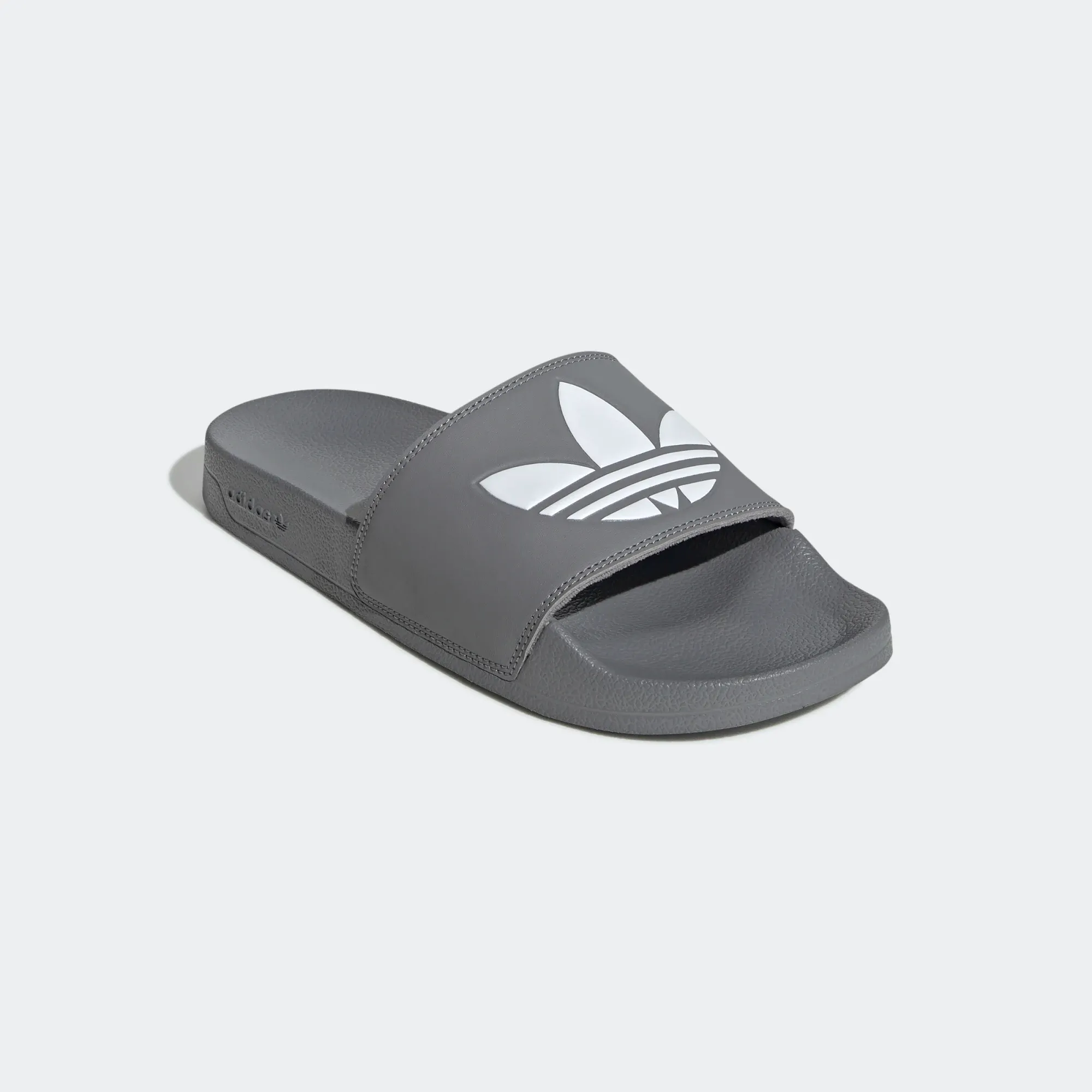 Adidas Adilette Lite Slides - Grey Three / Cloud White