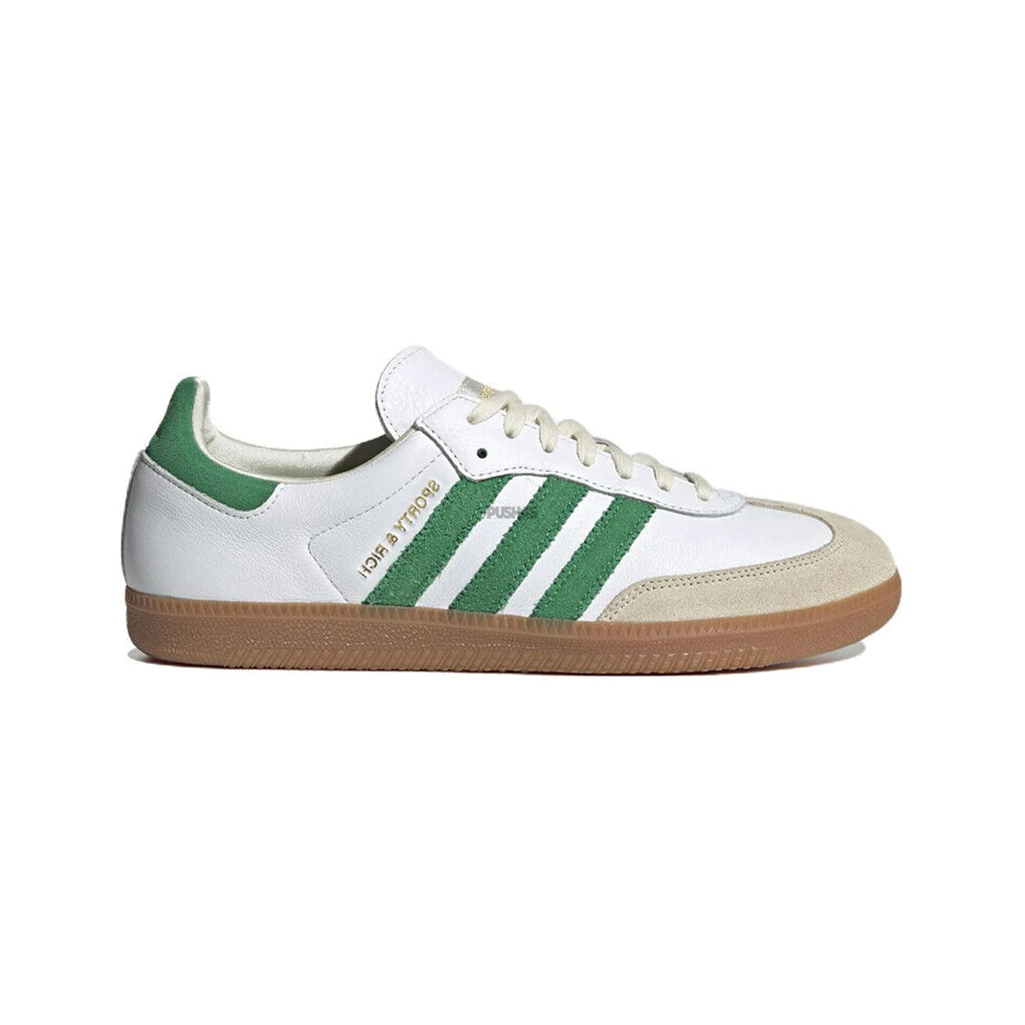 Adidas Samba OG 2022 Edition, Sporty & Rich Collaboration, in Classic White and Green