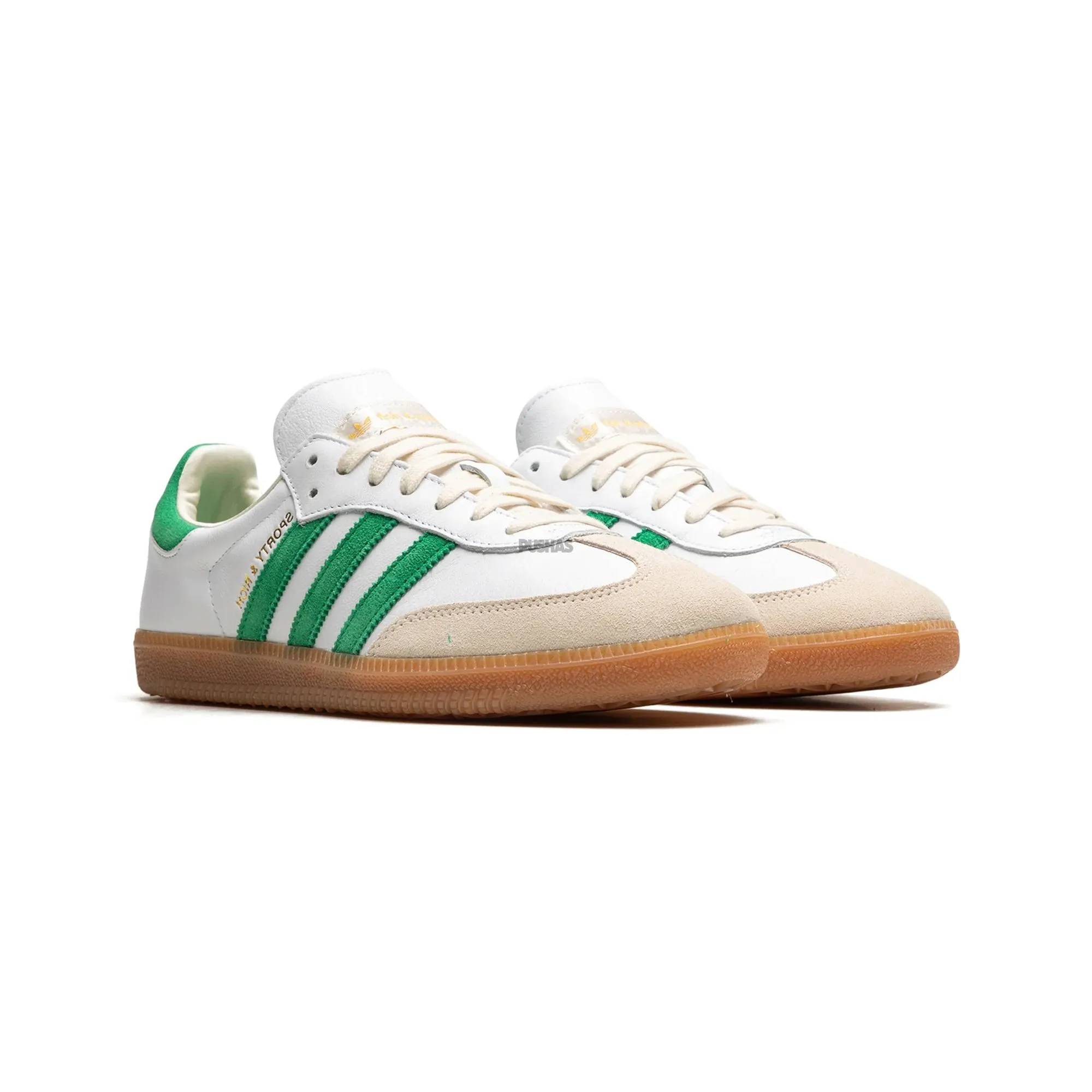 Adidas Samba OG 2022 Edition, Sporty & Rich Collaboration, in Classic White and Green