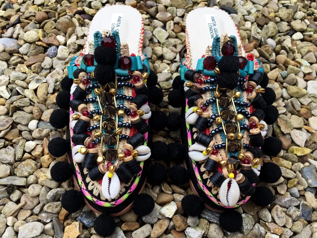 AMAKA EMBELLISHED SLIPPERS