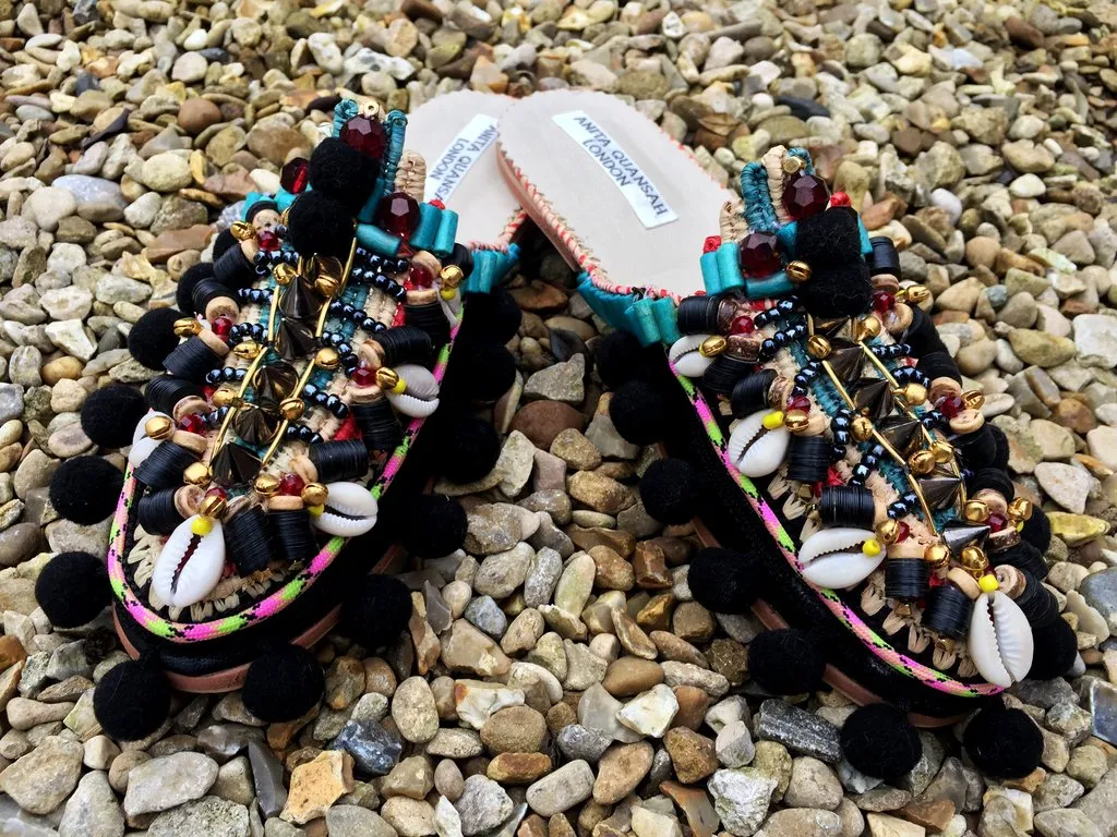 AMAKA EMBELLISHED SLIPPERS