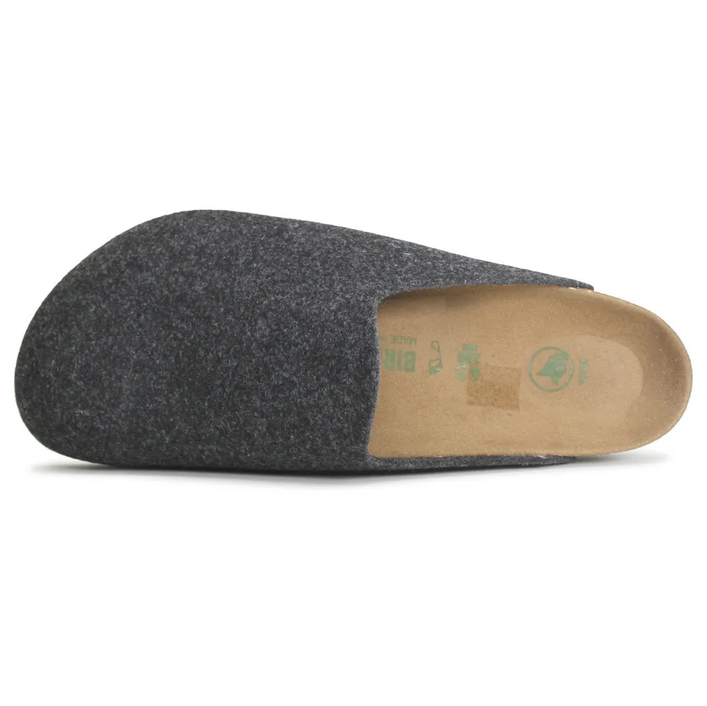 Amsterdam Vegan Synthetic Felt Unisex Slip On Sandals