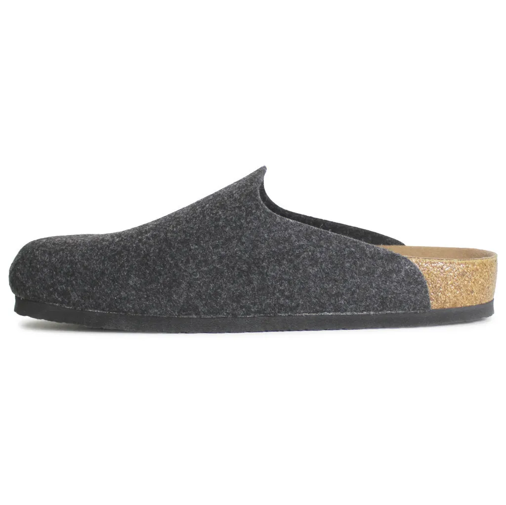 Amsterdam Vegan Synthetic Felt Unisex Slip On Sandals