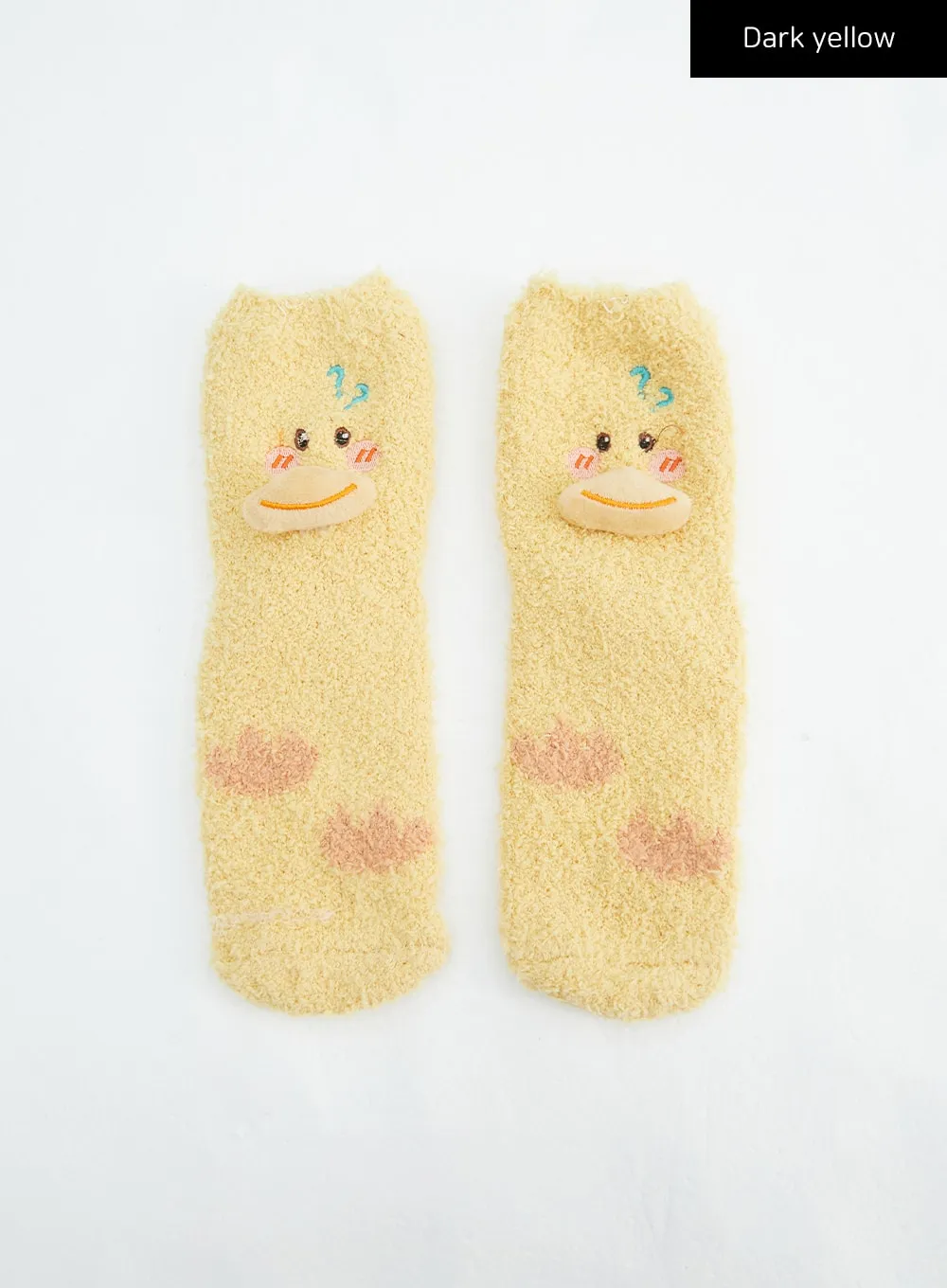 Animal Printed Plush Socks IN316