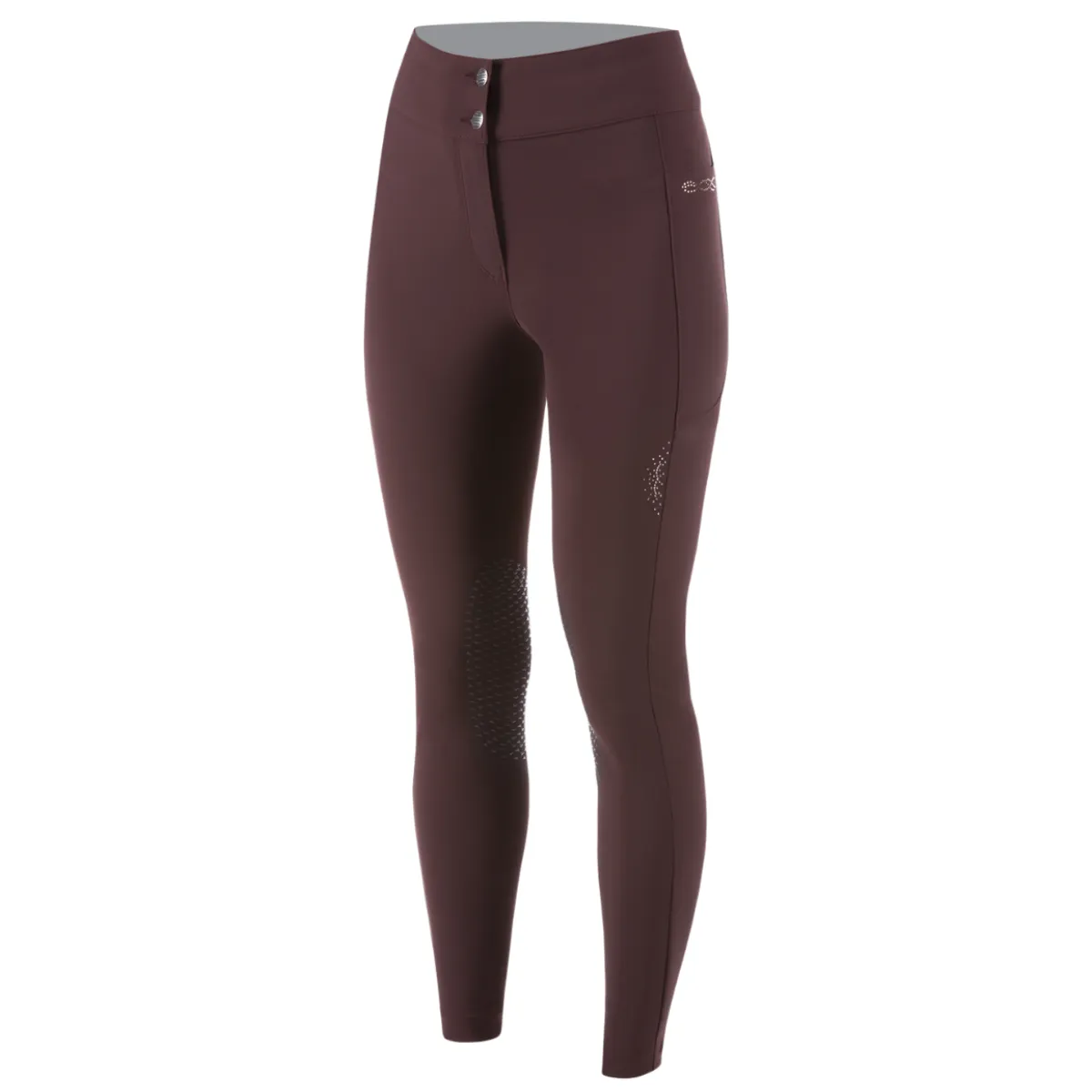 Animo 'Nettarine' High Rise Breeches in Mandol - Women's IT 44 (US 30)