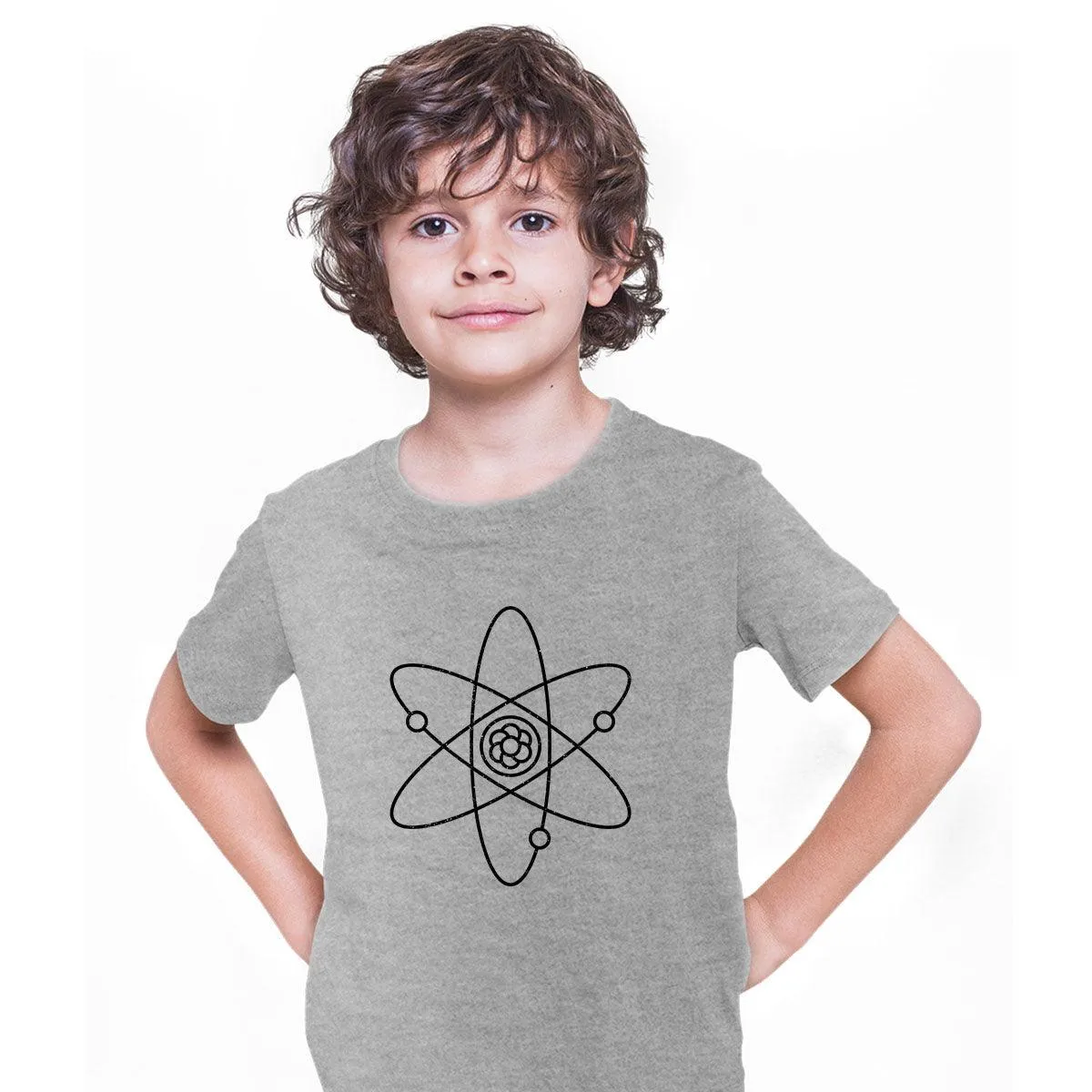 Atomic Symbol Children Kids T-Shirt Physics Album Geek Nerd Science