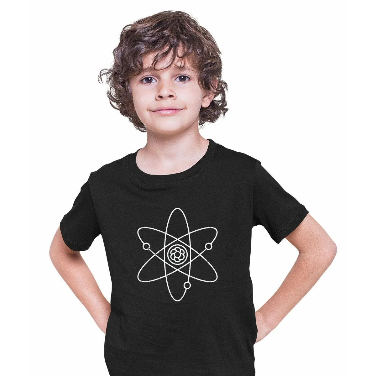 Atomic Symbol Children Kids T-Shirt Physics Album Geek Nerd Science