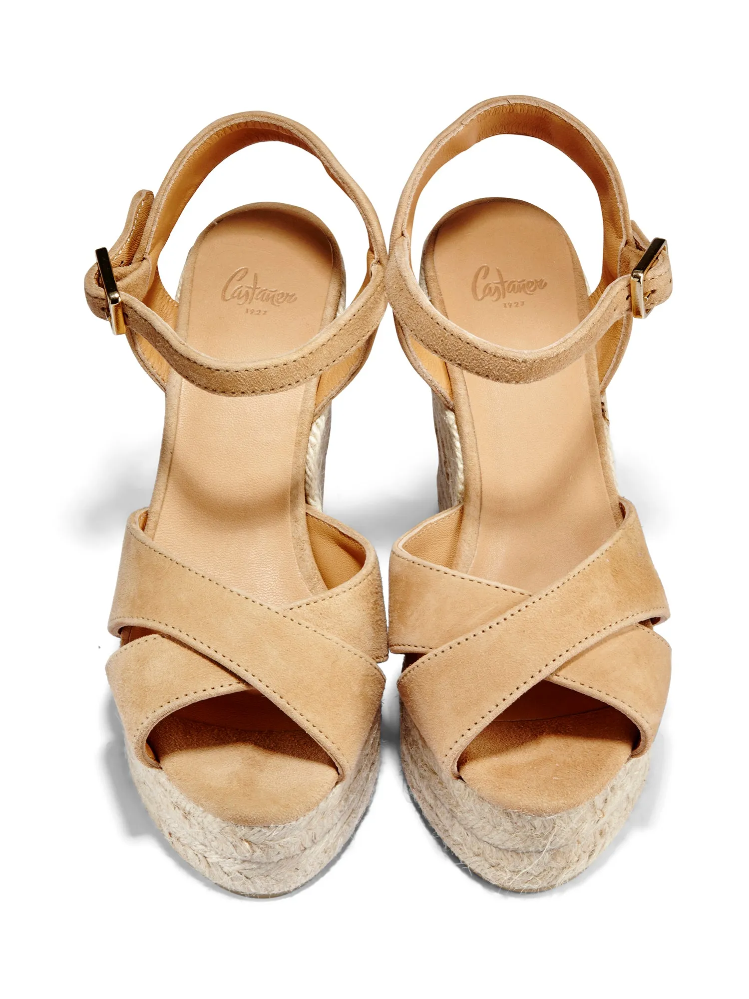 Blaudell Suede Wedge Sandal