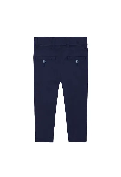 Boboli Stretch satin trousers for boys 718152 2440 blue