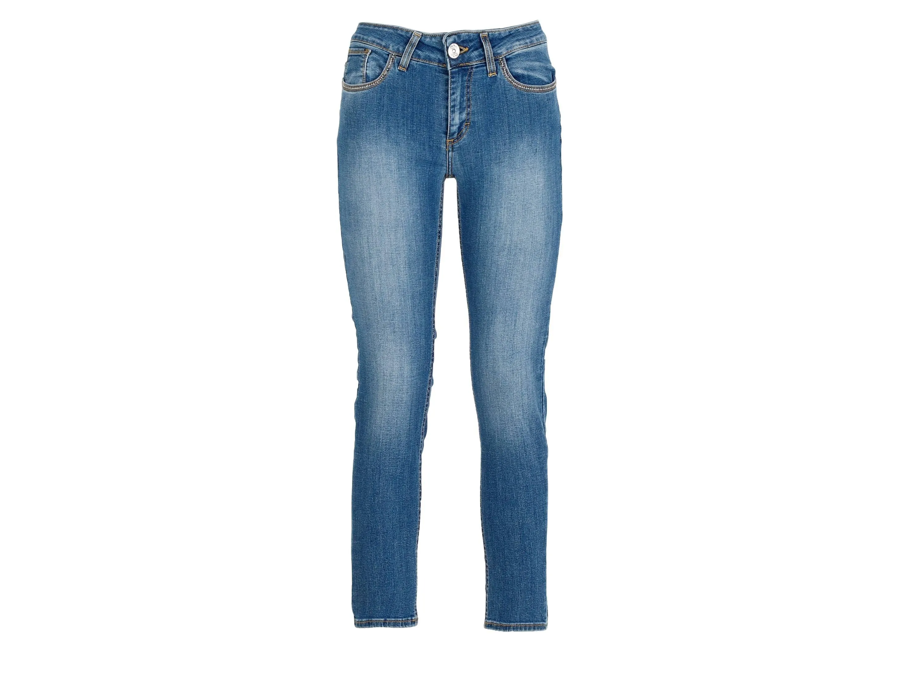 CAFENOIR Jeans Slim Fit Blu Medio Chiaro JJ0057