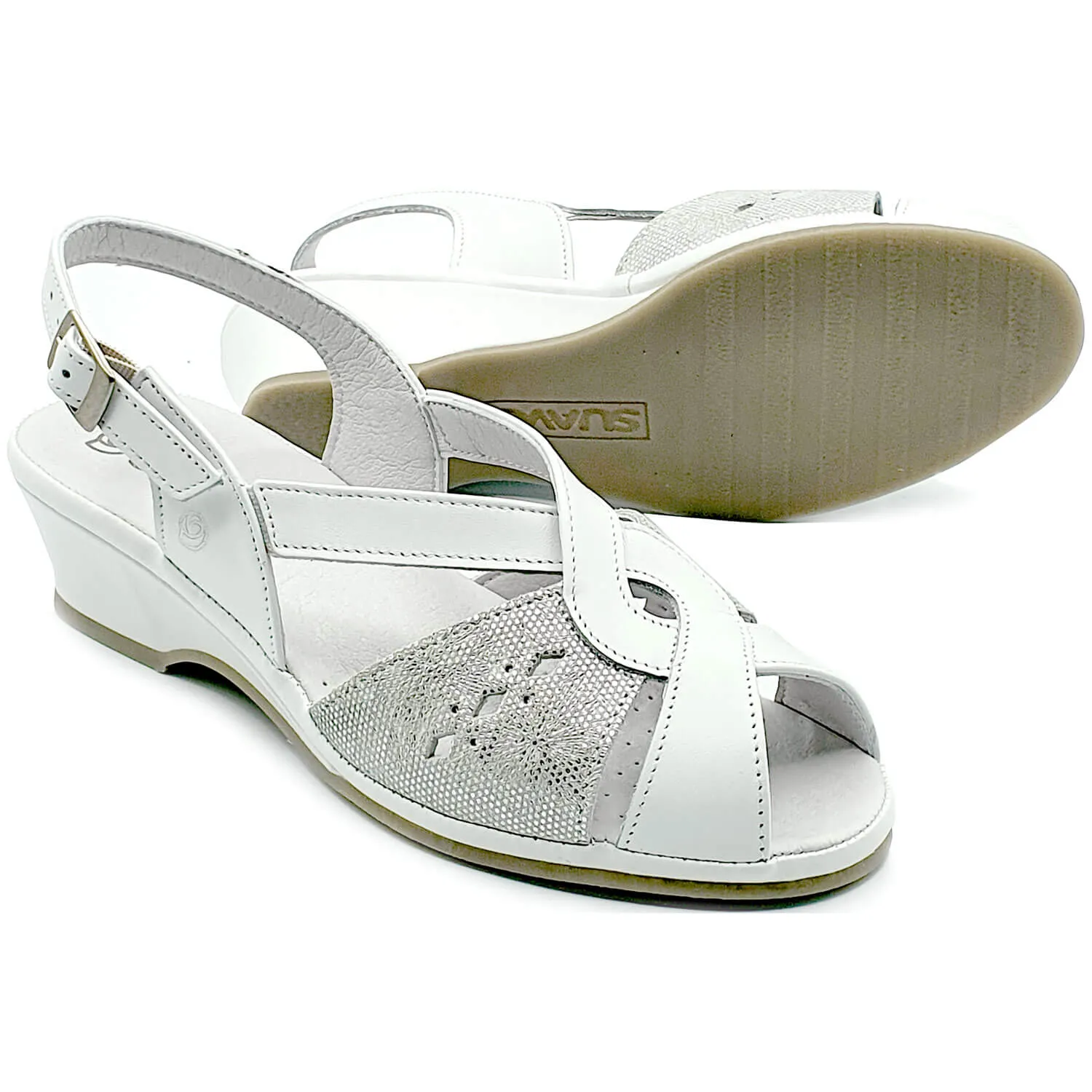 Capri Dressy Sandal - White