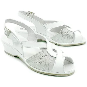 Capri Dressy Sandal - White