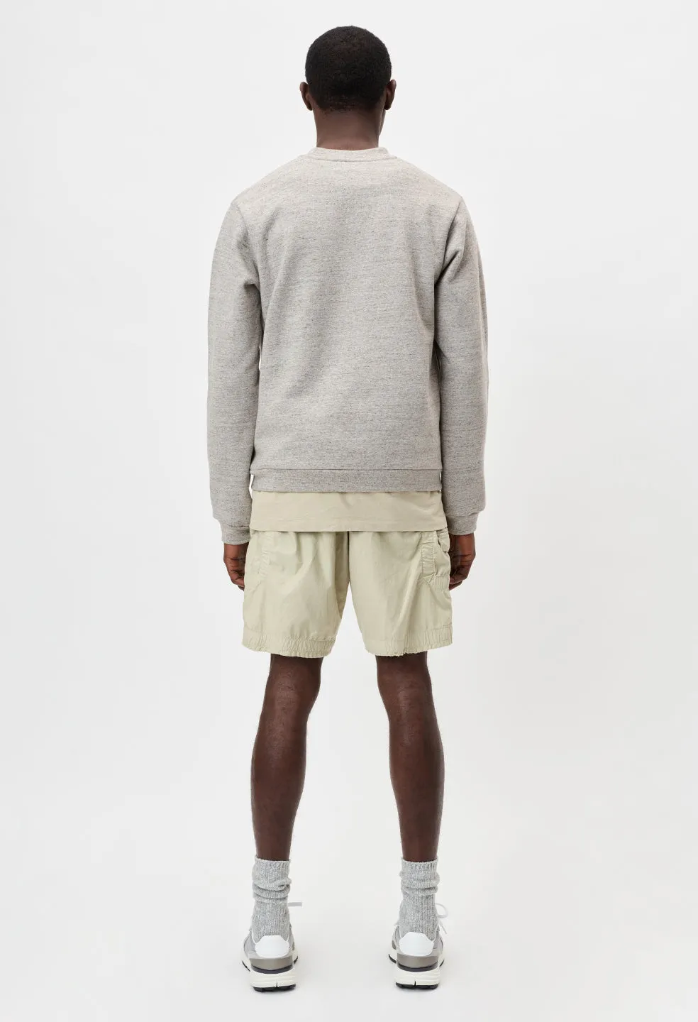 Cotton Poplin Frame Shorts / Desert