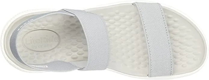 Womens Crocs LiteRide Welded Slippers, Light Grey (205106-00J) - Lightweight and Comfortable Footwear