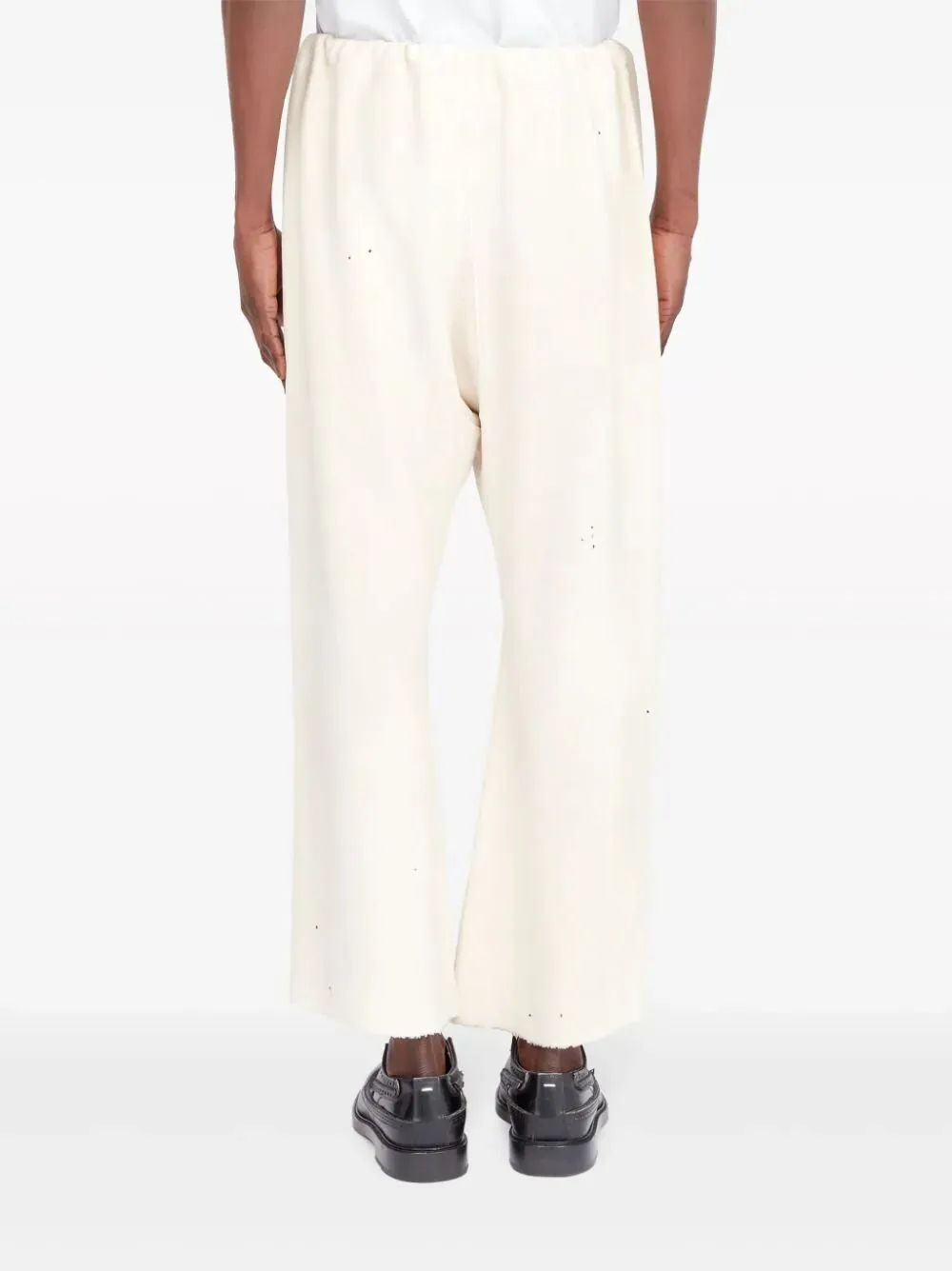 CROPPED COTTON TROUSERS