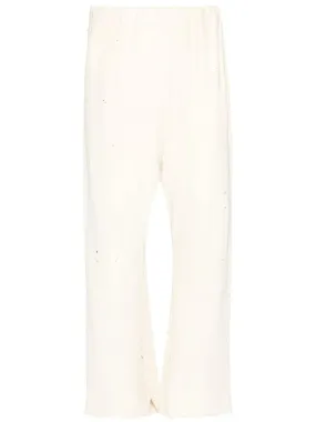 CROPPED COTTON TROUSERS