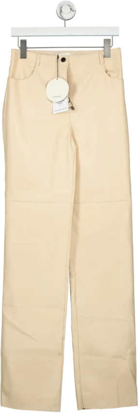 Nude Vanilla Killa Trousers by Cult Naked, Size UK Medium