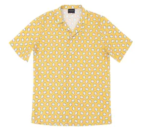 Dijon Linen Floral Camp Collar Shirt