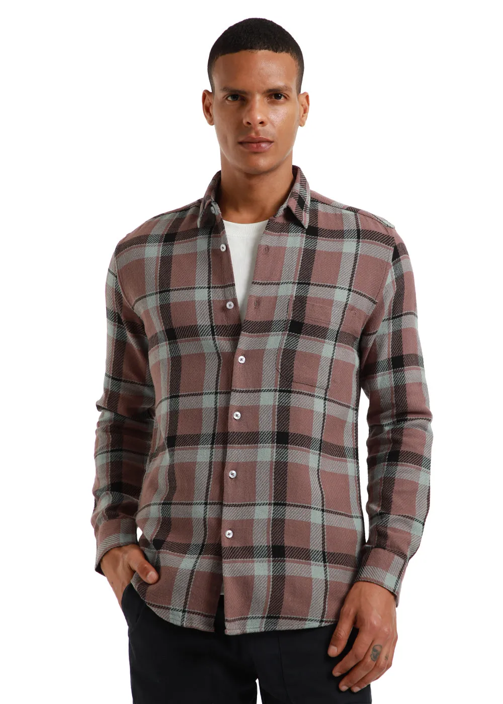 Dobby Check Kokas Shirt