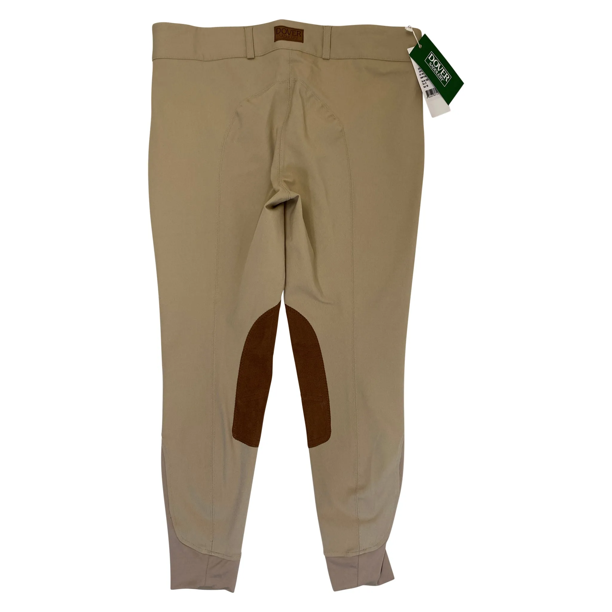 Dover Saddlery 'Wellesley Competition' Knee-Patch Breech  in Tan - Women's 32