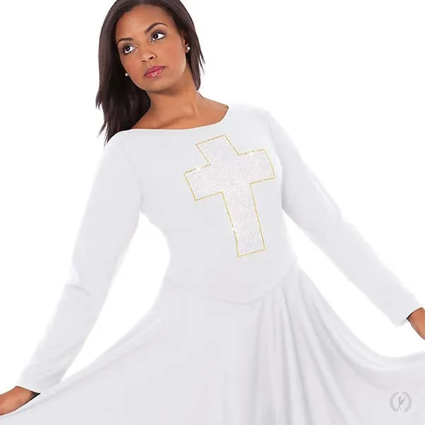 Eurotard 11027 Womens Cross of Light Praise Dress