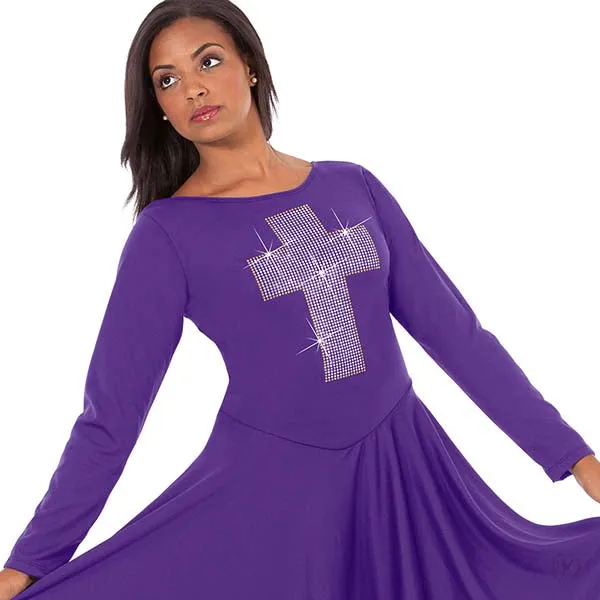 Eurotard 11027 Womens Cross of Light Praise Dress