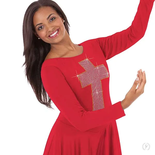 Eurotard 11027C Girls Cross of Light Praise Dress