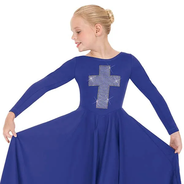 Eurotard 11027C Girls Cross of Light Praise Dress