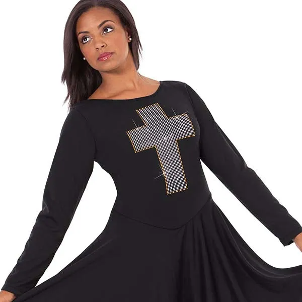 Eurotard 11027C Girls Cross of Light Praise Dress