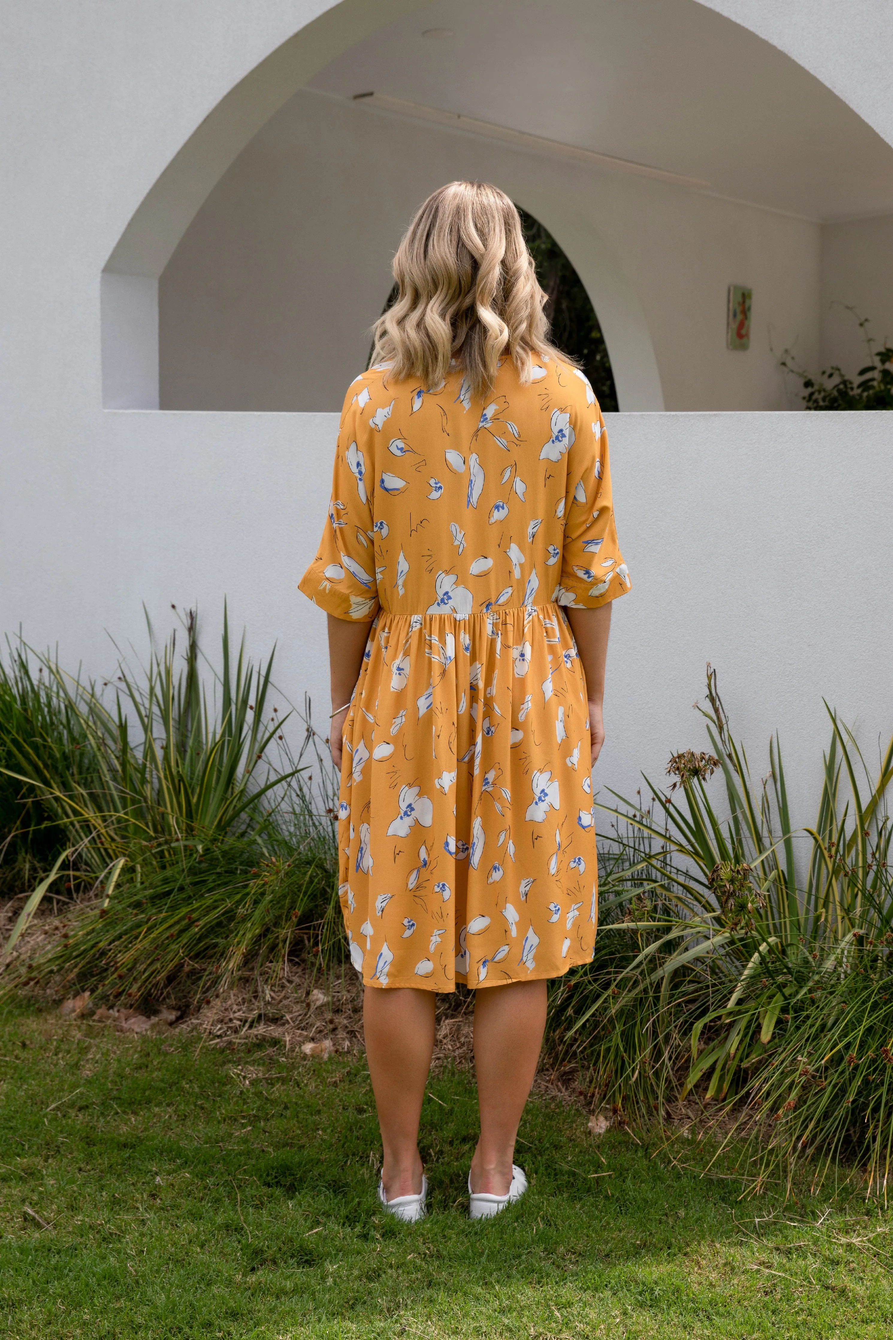 FINAL SALE Electra Dress in Sundust