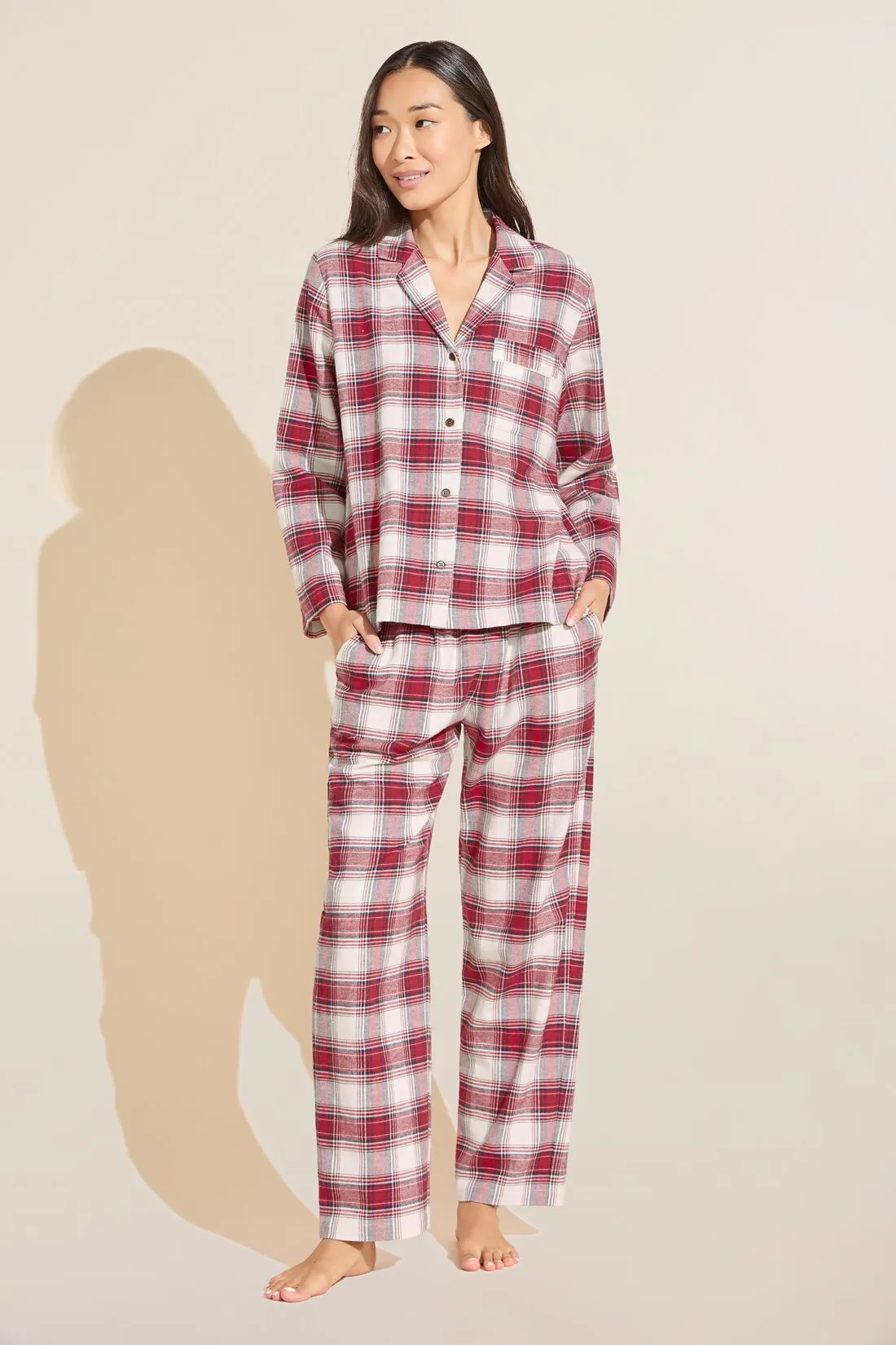 Flannel Long PJ Set