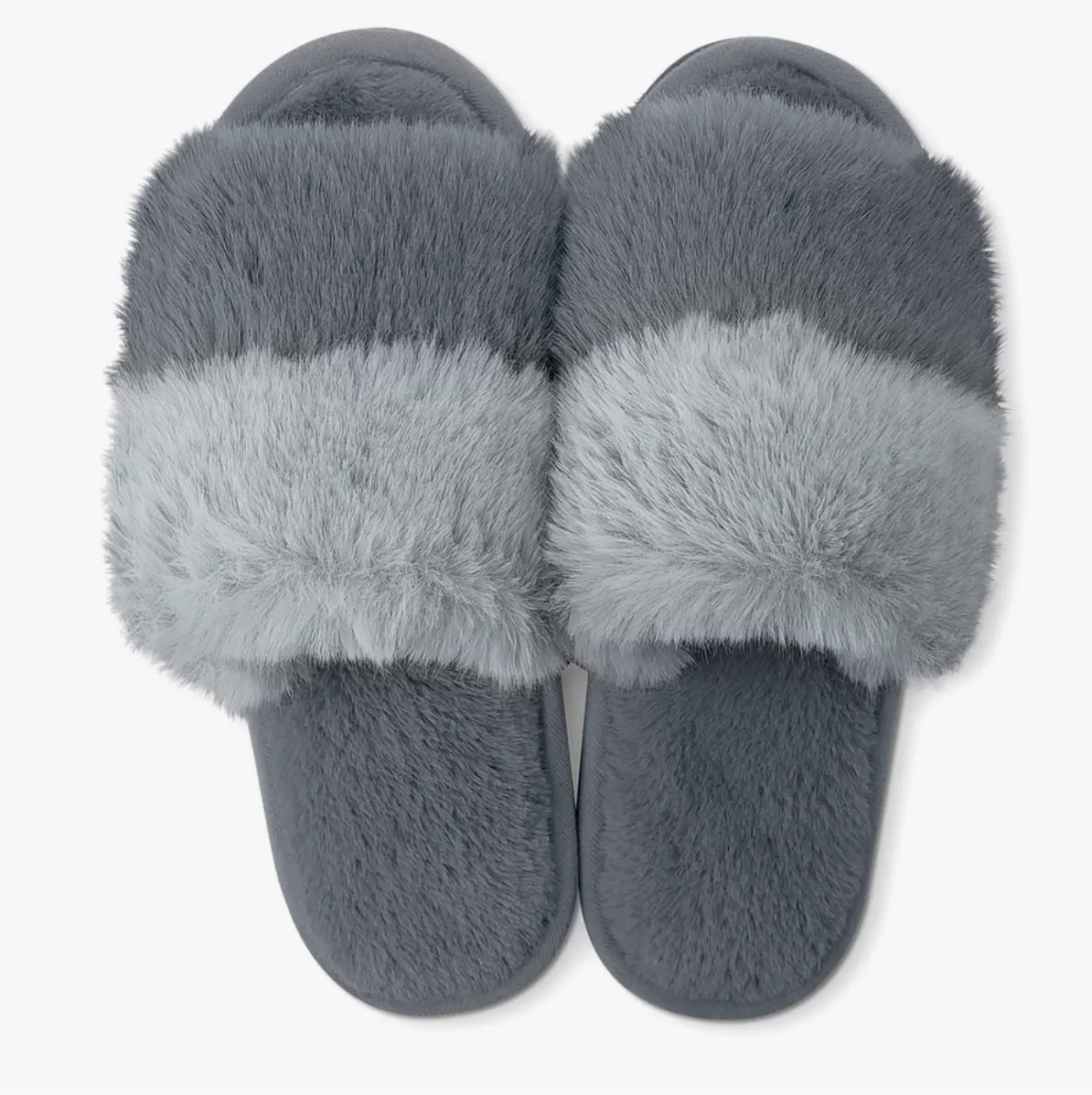 Hello Mello | Cotton Candy Puff Slippers