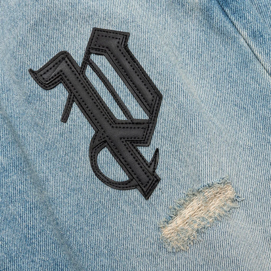 I Logo Patch Classic 5 Pock - Blue/Black