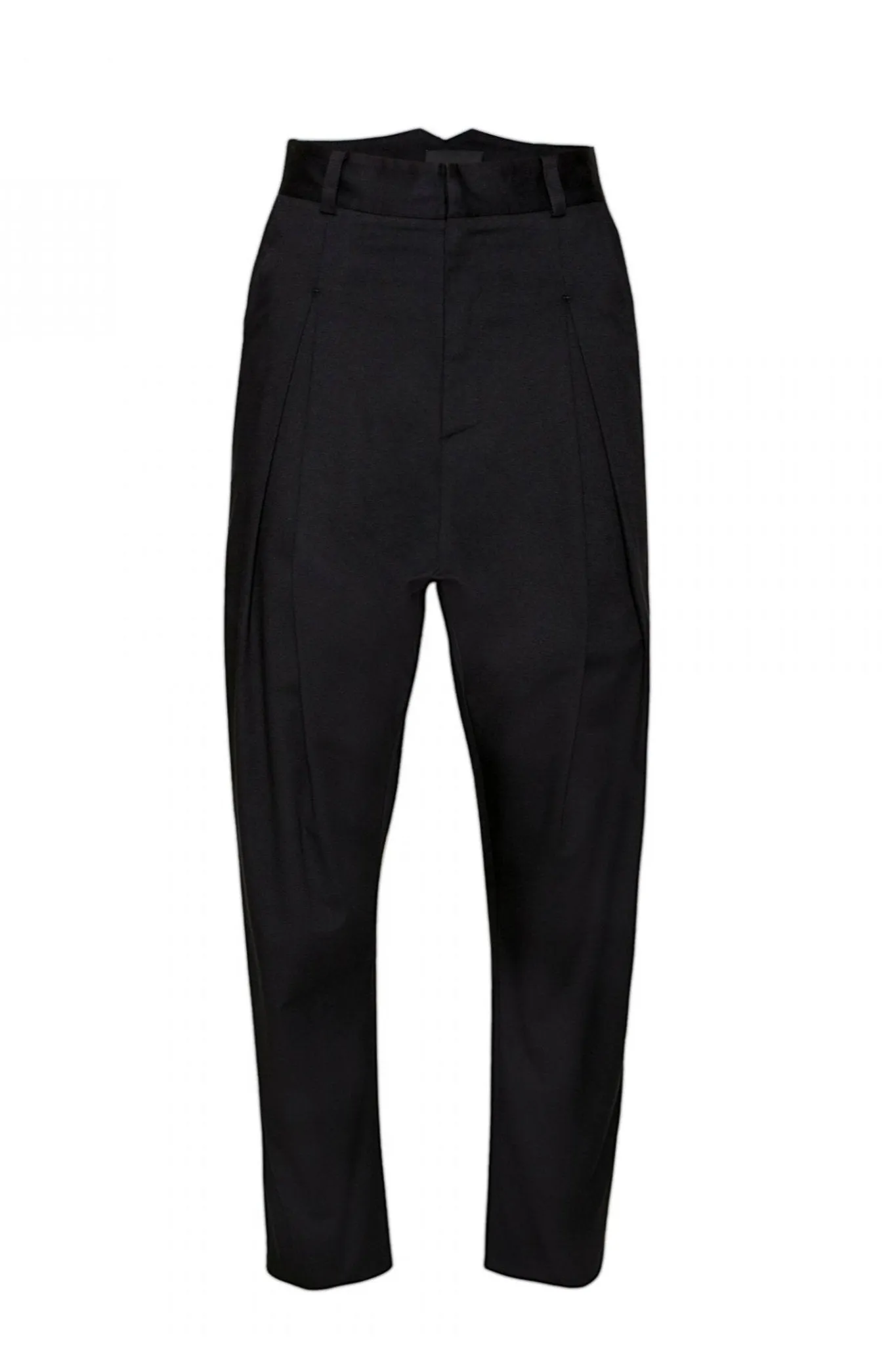 Inverted Pleat Trousers