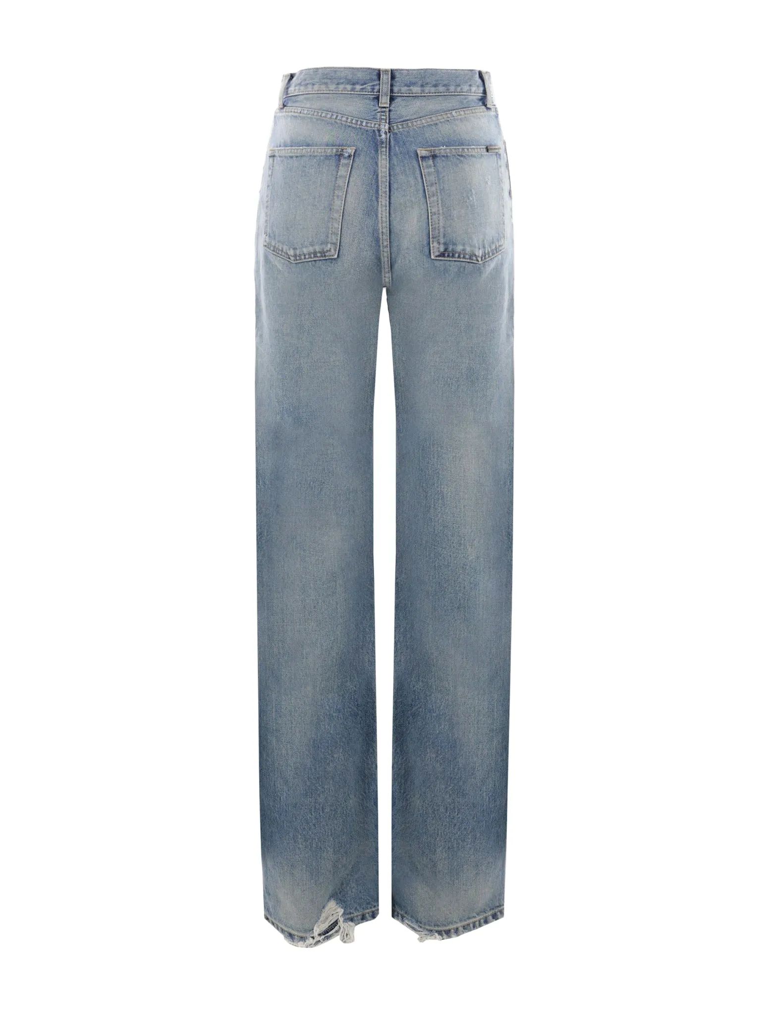 JEANS A GAMBA DRITTA IN DENIM