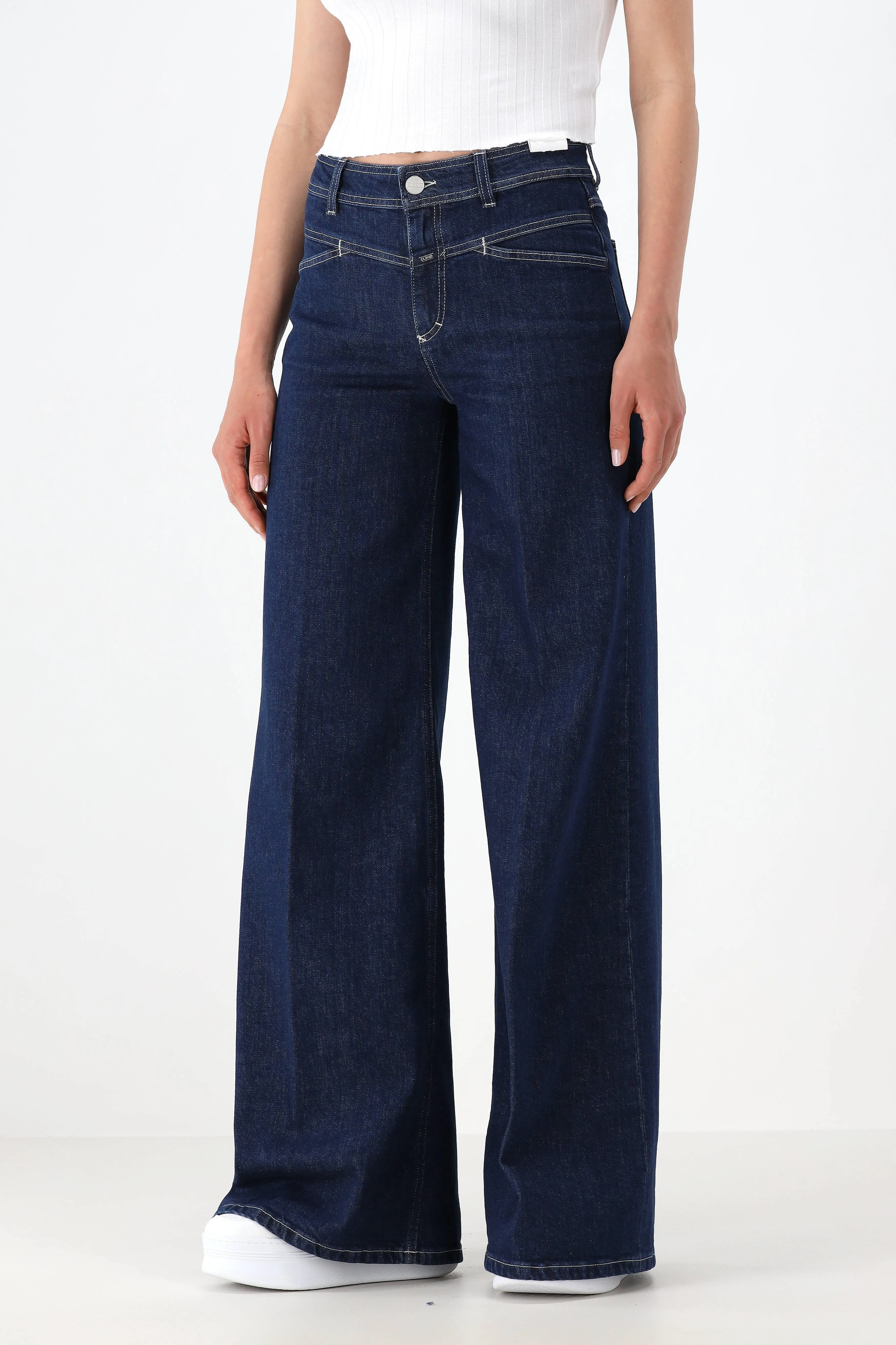 Jeans Flared-X in Dark Blue