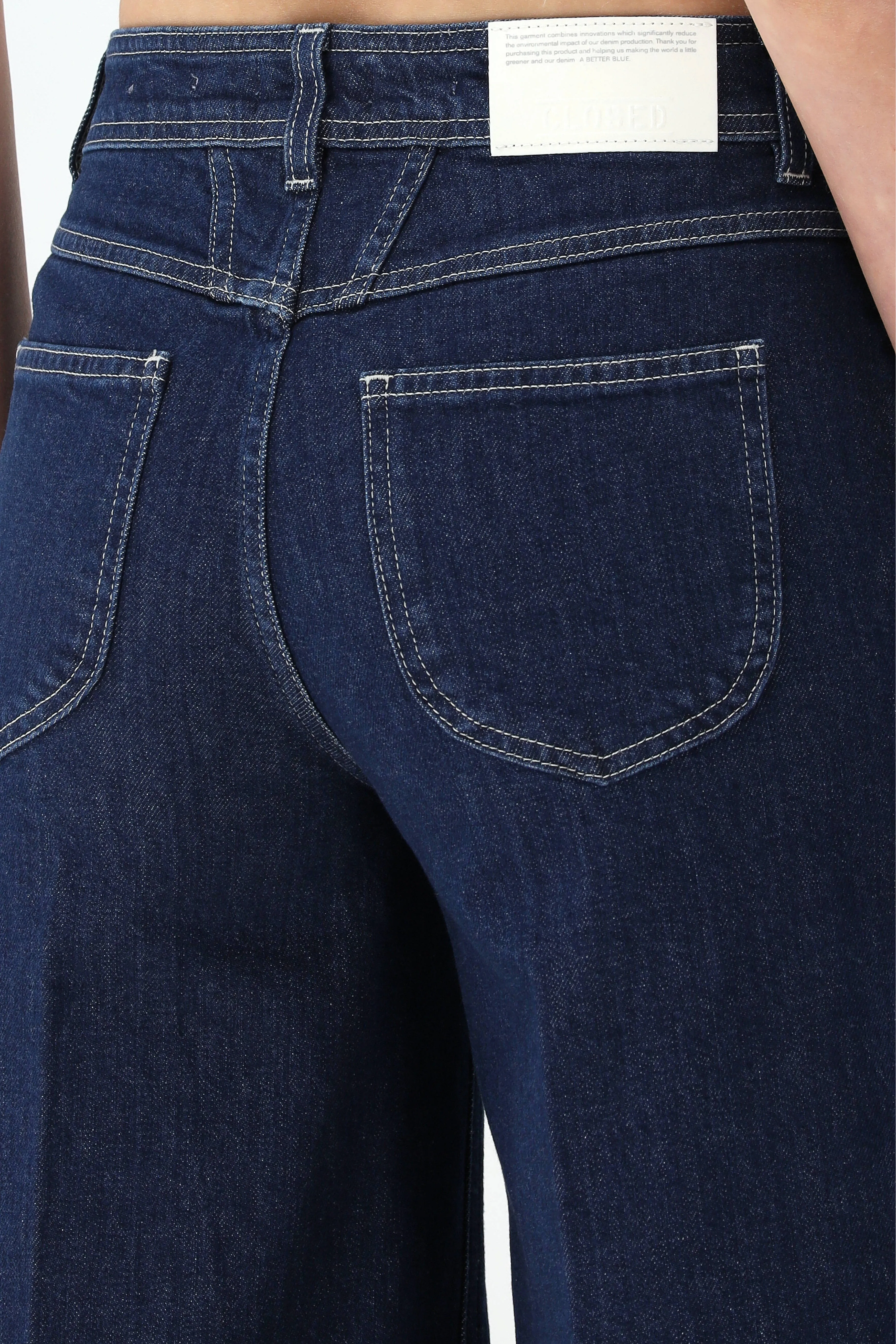 Jeans Flared-X in Dark Blue