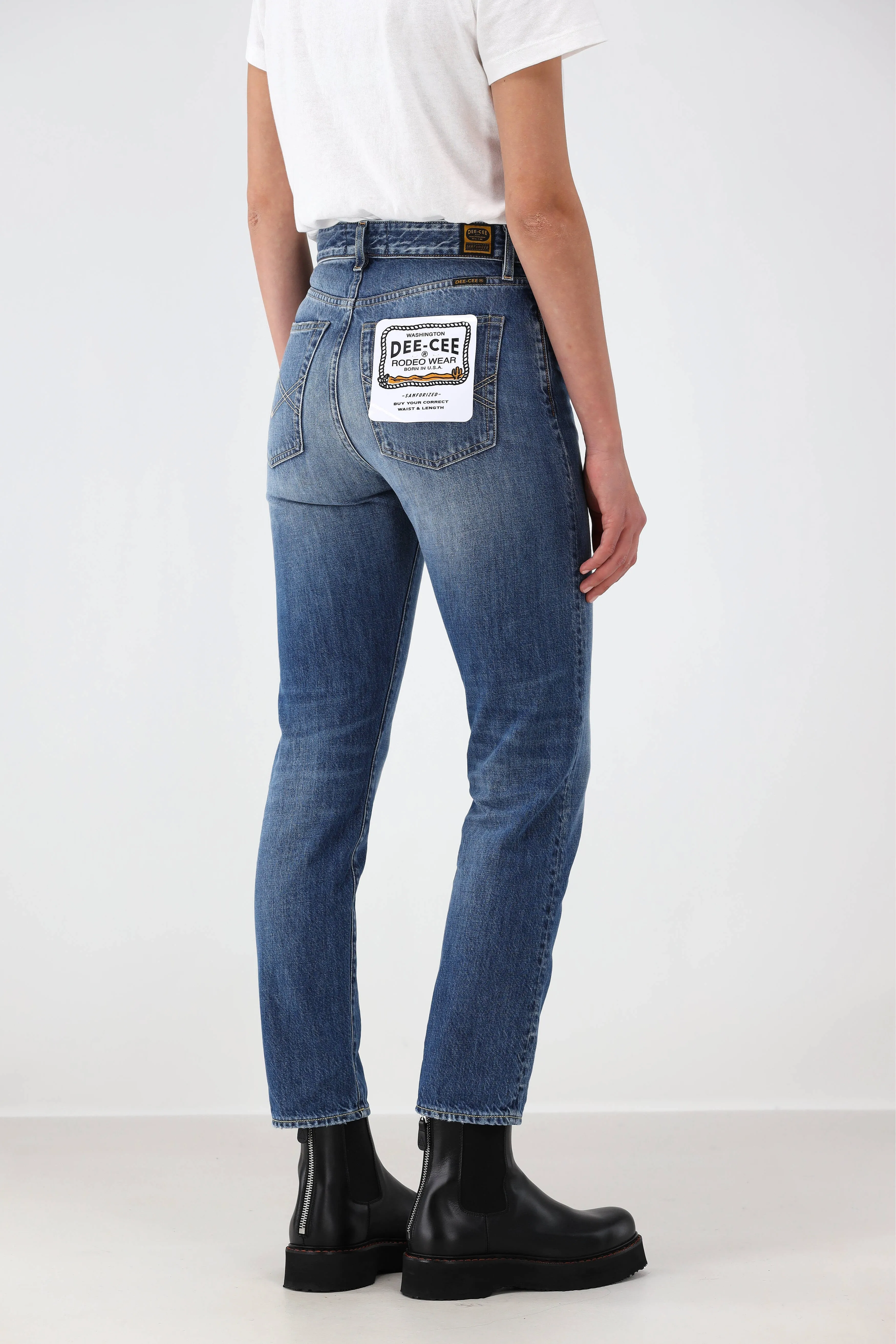 Jeans Loose in Ranch Medium Blue