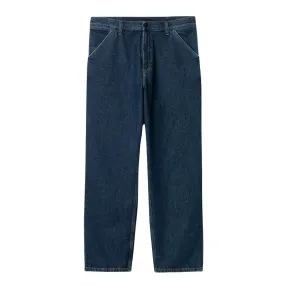 Jeans Uomo Carhartt WIP Single Knee Pant Blu