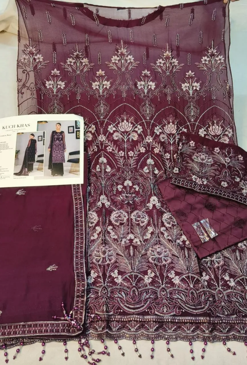 Kuch Khas Chiffon Collection Vol 13 2023 | LENTEN ROSE