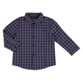 Mayoral Baby L/S Plaid Shirt _Navy 2160-78