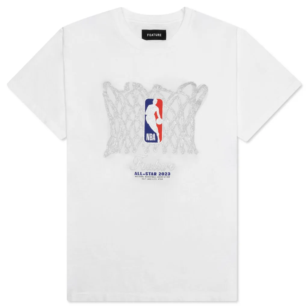 NBA Hoop City Tee - White