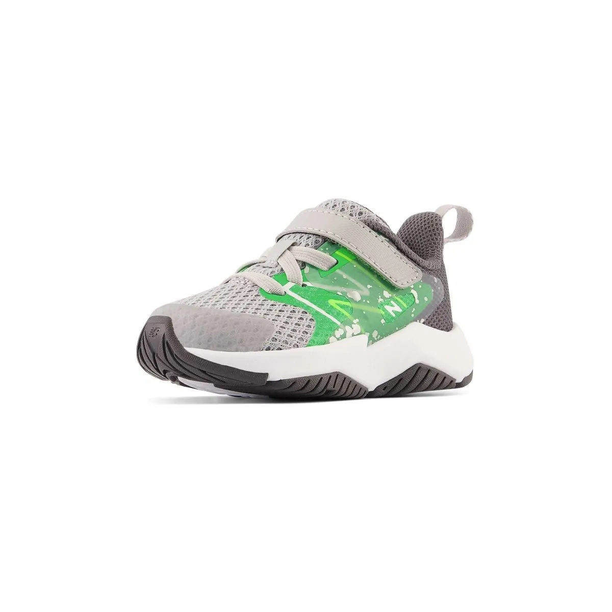 New Balance Toddler's ITRAVGG2 Grey/Lime