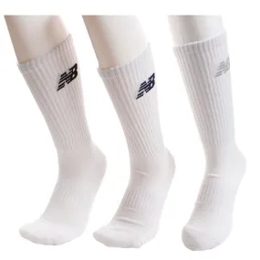 NEW BALANCE WHITE SOCKS REGULAR LENGTH 3 PAIRS