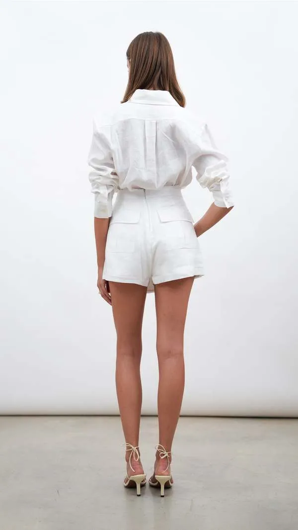 Parentezi - Bruna Shirt - White