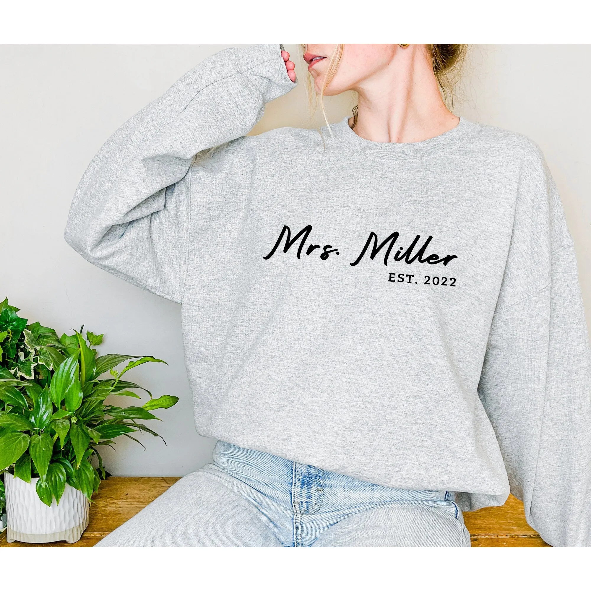 Personalized Future Mrs. Sweatshirt