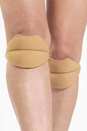 Queen Slides Lips Kneepads - Caramel