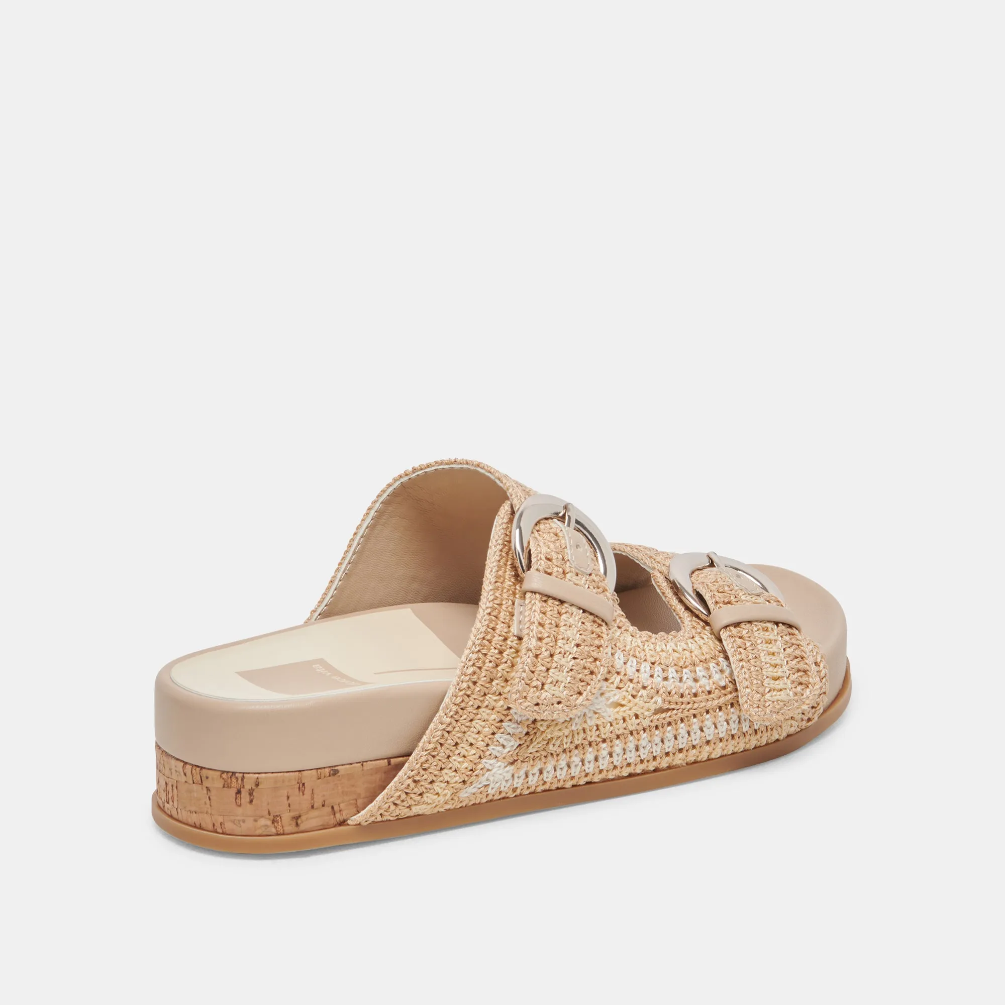 RALLI SANDALS NATURAL MULTI KNIT