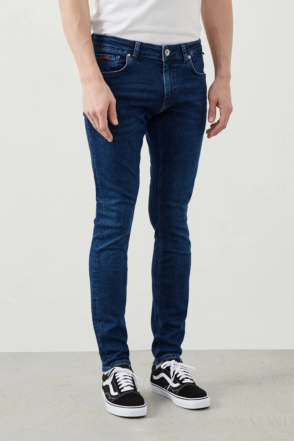 Rem Slim Tapered Fit Dark Blue Men’s Jeans